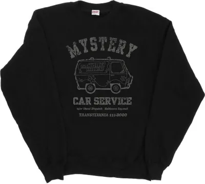 Obrázok produktu pre Scooby Doo - mikina "Mystery Car Service" pre mužov BI2126 (3XL) (čierna)