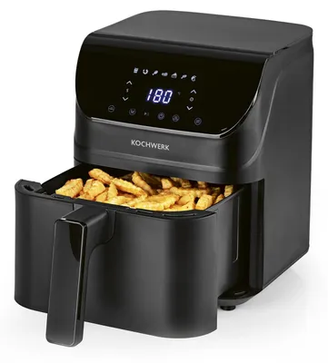 Heißluftfritteuse 4 l, Touchscreen, fettarm, 1400 W