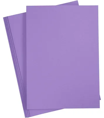 Immagine prodotto di Creativ Company Cartone colorato viola A4, 20 fogli