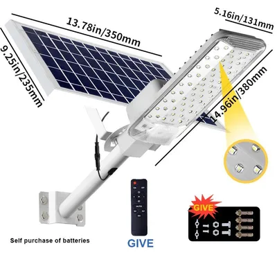 Produktbild von Solarleuchte - Solar-Wandleuchte - 1er-Pack - Fernbedienung - IP65 - Dimmbar - 5 m