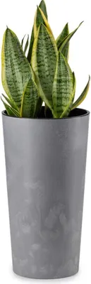 Obrázek produktu pro HowHomely Urbanika květináč 46,6 cm vysoký, květináč, šedý květináč na zahradu, balkon