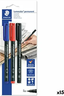 Produktbild von Marker-Set Staedtler Lumocolor 317-S (15 Stück)
