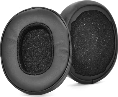Image de INF Coussinets d'oreille pour Skullcandy Crusher Wireless/Crusher ANC/Hesh3 Le noir