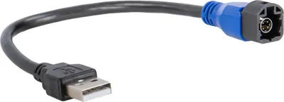 Image de Adaptateur USB VW différents véhicules LVDS bleu>USB-A
