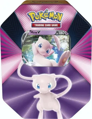 Produktbild von Pokemon Sammelkarten Tin Box V-Power, Charakter :Mew-V