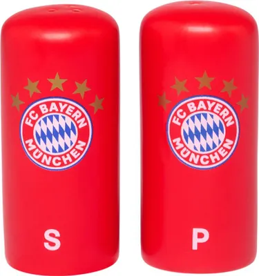 Obrázok produktu pre FC Bayern 29906 Soľnička a korenička, červená