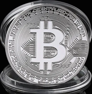 Produktbild von Münze Bitcoin - Silber für Sammler und Liebhaber KP3143
