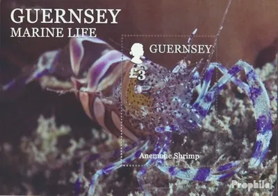 Produktbild von Briefmarken GB - Guernsey 2014 Mi Block70 (kompl.Ausg.) postfrisch Partnergarnele
