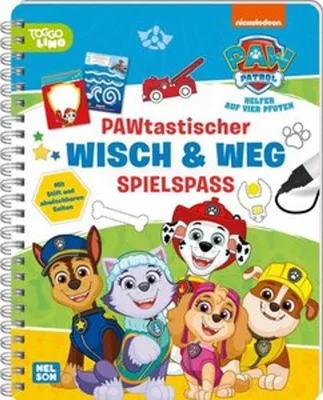 Produktbild von PAW Patrol Mitmachbuch: PAWtastischer Wisch & Weg Spielspaß