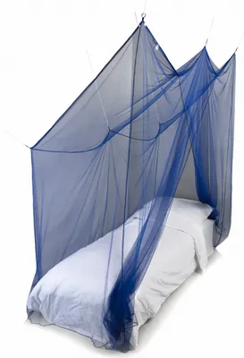 Produktbild von Deconet Moskitonetz LOFT - Dunkelblau - L210cm x H120cm und H200cm x B100cm 1 Person