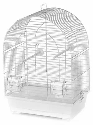 Productafbeelding van Duvo+ Vogelkooi Lusi 1 Mokka/zink