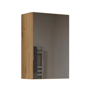Obrázek produktu pro Topeshop POLA 1DL ARTISAN, Dub, Nástěnný, 3 police/polic, 1 dveře/dveří, Dřevotřískové desky, Dvířka s pantem