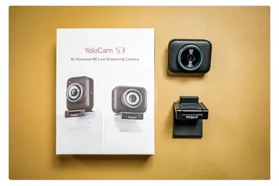 Zdjęcie produktu dla Kamera internetowa do transmisji na żywo, rozdzielczość 4K, sterowanie zbliżone do aparatów DSLR, YoloCam S3
