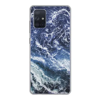 Produktbild von MuchoWow® Handyhülle Schutzhülle Hülle für Samsung Galaxy A51 5G Naturstein - Meer - Marmor Silikon Softcase Handy Hülle - Abbildung