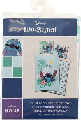 Produktbild von Parure de lit réversible STCH - Lilo et STCH - 140 cm x 200 cm