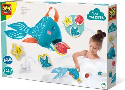 Produktbild von SES Creative Tiny Talents Snack Fisch, Badetier, Junge/Mädchen, 2 Jahr(e), Mehrfarbig