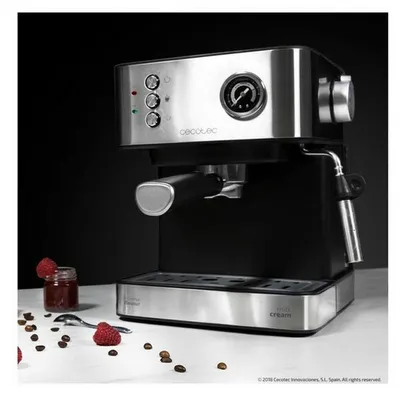 Immagine prodotto di Macchina da caffè espresso manuale Cecotec Power Espresso 20 Professionale 1,5 L color argento Nero