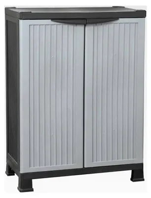 Produktbild von Kunststoffschrank für Haushalt, Garten und Werkstatt 68x39x92cm