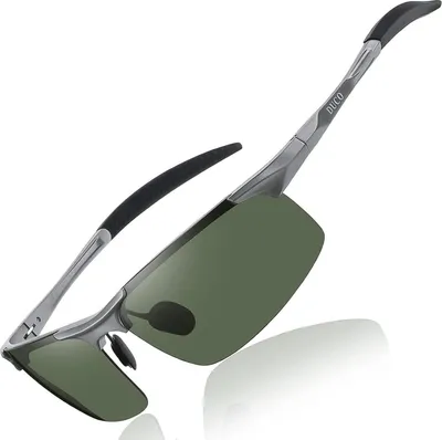 Produktbild von Polarisierte Sport-Sonnenbrille Männer Al-Mg Metallrahmen UV400 8177S