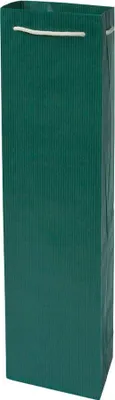 Produktbild von VP Geschenktüten für Flaschen grün 9,5 x 38,0 cm, 25 St.