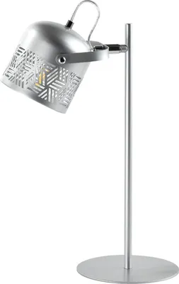 Produktbild von LQWELL® LED Tischlampe, Retro Palaststil Tischleuchte, E27 Nachttischlampe, Metall Schreibtischlampe Esstischlampe für Schlafzimmer Esszimmer