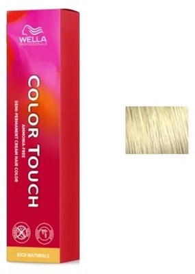 Obrázek produktu pro Wella Professionals Color Touch Pure Naturals profesionální demi-permanentní barva na vlasy s multi-dimenzionálním efektem 10/01 60 ml