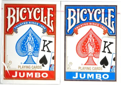 Produktbild von Bicycle Rider Back 2-Pack Jumbo Index