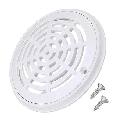 Produktbild von Pool Abfluss Abdeckung 203mm ABS robust Gitter Struktur UV beständig Bodenablauf Ersatzteil für Schwimmbecken Spa System