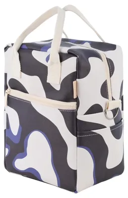 Image de Estia : Sac isotherme pour déjeuner, disponible en noir et crème, d'une capacité de 7 litres. Sac de pique-nique, sac isotherme