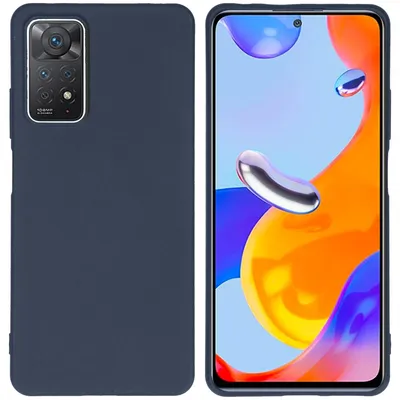 Obrázok produktu pre imoshion Farebný zadný kryt pre Xiaomi Redmi Note 11 Pro - tmavomodrý