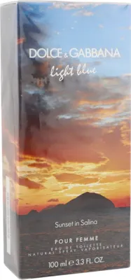 Produktbild von Dolce & Gabbana D&G Light Blue Sunset in Salina Pour Femme Eau de Toilette Spray 100 ml
