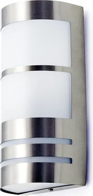 Produktbild von Außenwandleuchte Wandlampe außen MALFOY E27 IP44 nickel matt