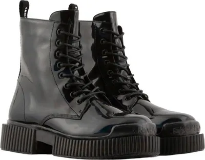 Produktbild von Armani Exchange - Stiefeletten für Damen, Leder GT9039 (40,5 EU) (Schwarz)