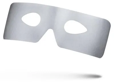Imagen del producto de Diego Dalla Palma Supermask: Mascarilla relajante para los ojos en forma de lámina, con partículas de polvo de diamante. *Muestra