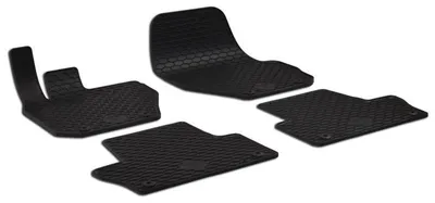 Produktbild von Gumarny Zubri Fußmatten Set Gummi für VOLVO XC60 (156) Vorne+Hinten
