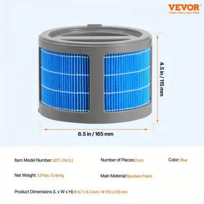 Imagen del producto de Filtro para humidificador - filtro de repuesto para modelo de 10 litros - plástico - evaporación eficiente