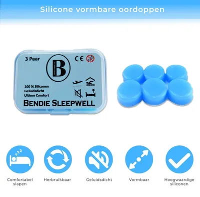 Produktbild von CHPN – Ohrstöpsel – Silikon-Ohrstöpsel – schützen Ihr Gehör vor Lärm und Schnarchen – wasserabweisend – formbare Ohrstöpsel – perfekt zum Schlafen – Hörschäden – Gehörschutz – 3 Paar