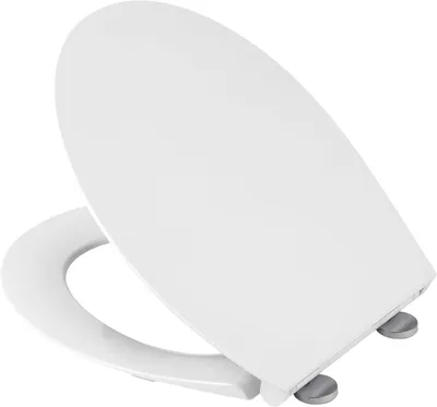Productafbeelding van Toiletbril - Zitting - Hygiënisch Werken - Softclose functie - 45 x 375 cm - Wit