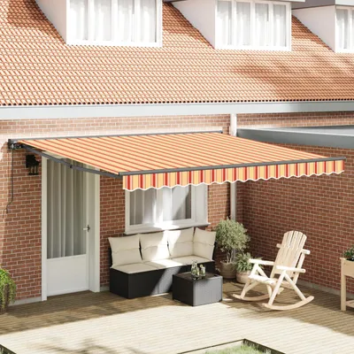 Image de vidaXL Cadre d'auvent multicolore 400 x 300 cm