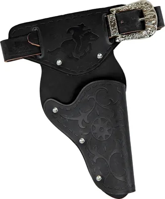 Produktbild von Western Pistolengürtel schwarz - Cowboy Fasching Karneval