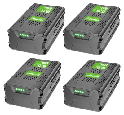 Productafbeelding van Reservebatterij, 6000 mAh capaciteit, compatibel met Greenworks gereedschap, roze