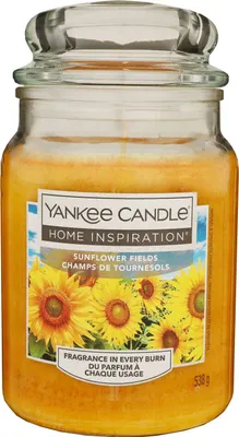 Produktbild von Yankee Candle Home Inspiration Duftkerze Sunflower Fields im Glas 538 g Housewarmer