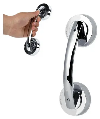 Produktbild von Rutschfester Haltegriff aus Edelstahl für Badewanne und Dusche
