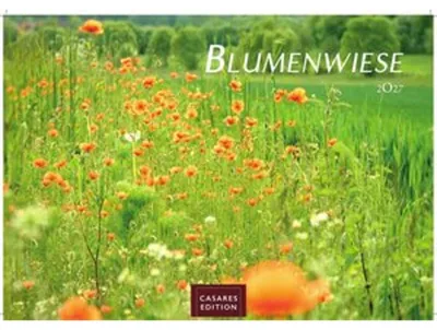 Image de Calendrier « Prairie fleurie » 2027 - Calendrier mural | Calendrier photo sur le thème de la nature, 24 x 35 cm | De magnifiques photos de la nature en fleurs