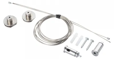 Immagine prodotto di Kit di montaggio per binario magnetico argento Nowodvorski LVM SUSPENSION KIT