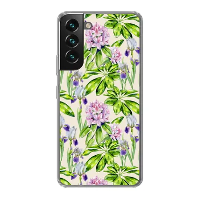 Produktbild von MuchoWow® Handyhülle Schutzhülle Hülle für Samsung Galaxy S22 Plus Hortensie - Blatt - Blüte Silikon Softcase Handy Hülle - Schutzabdeckung