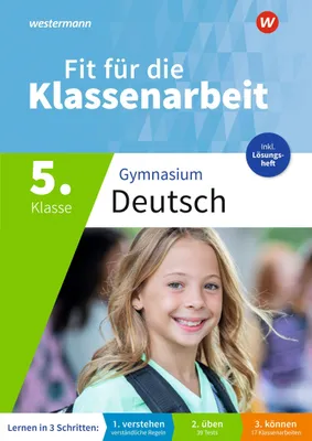 Produktbild von Fit für die Klassenarbeit - Gymnasium. Deutsch 5