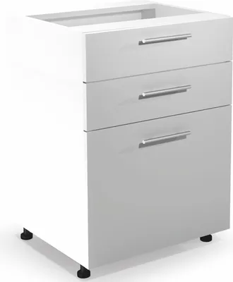 Obrázok produktu pre Halmar Dolná kuchynská skrinka Vento D3S H-60/82 - biela / biely lesk