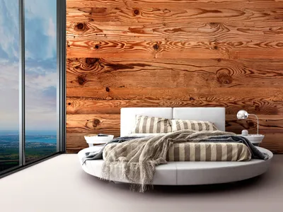 Produktbild von Vlies Fototapete Holz 400x280 cm Tapeten Wandtapete XXL Bretter Holzoptik Holzwand f-B-0068-a-a