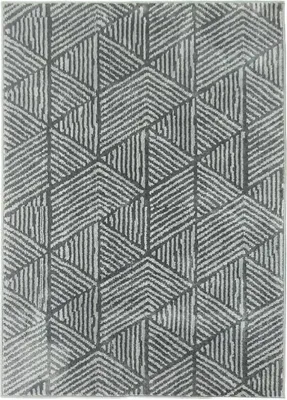 Immagine prodotto di Tappeto da salotto in stile moderno, lavabile, 170 x 120 cm, grigio scuro